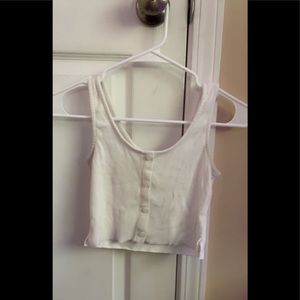 White tank top has been wore a few times